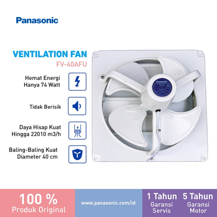 Panasonic Exhaust Fan Ceiling - FV40AFU